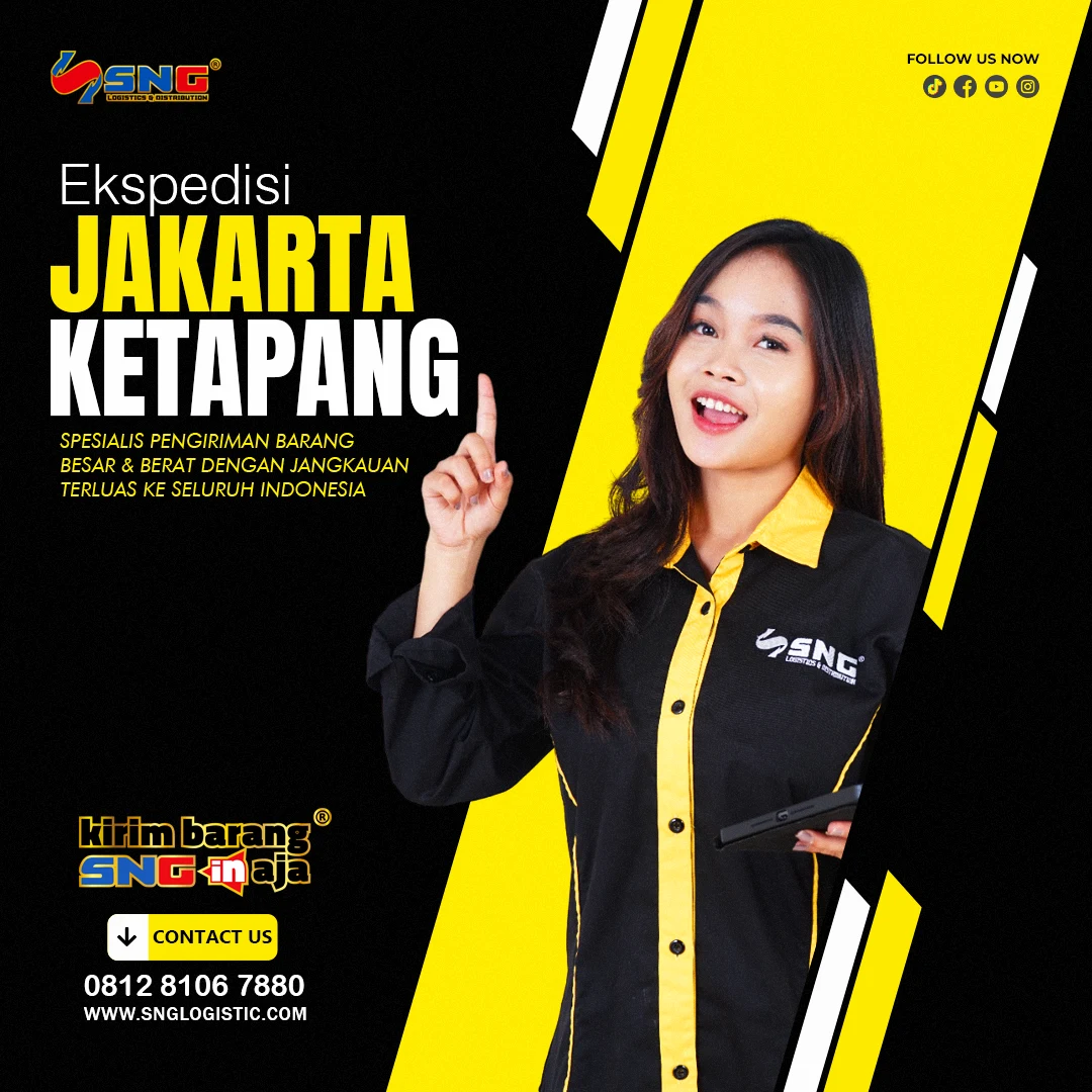Ekspedisi Jakarta Ketapang via Laut & Udara Murah